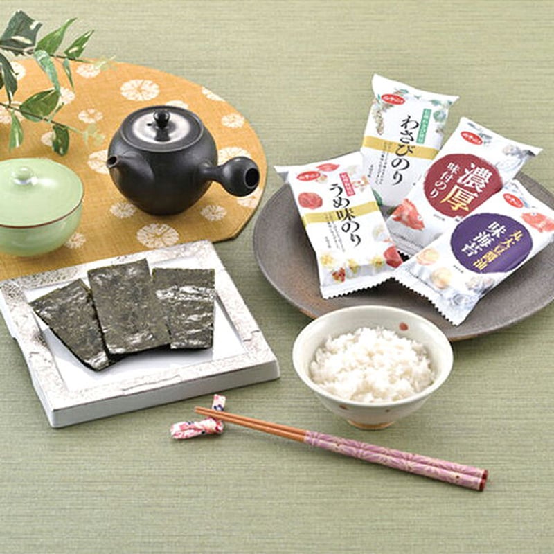 白子のり 味のり バラエティ 詰合せ 3,024円 | 贈答品のまつや