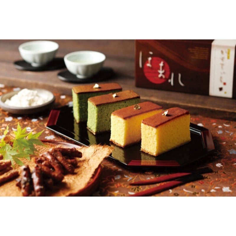 匠菴謹製 ミニたんす御進物 「ほまれ」 かすてぃら & 今治産