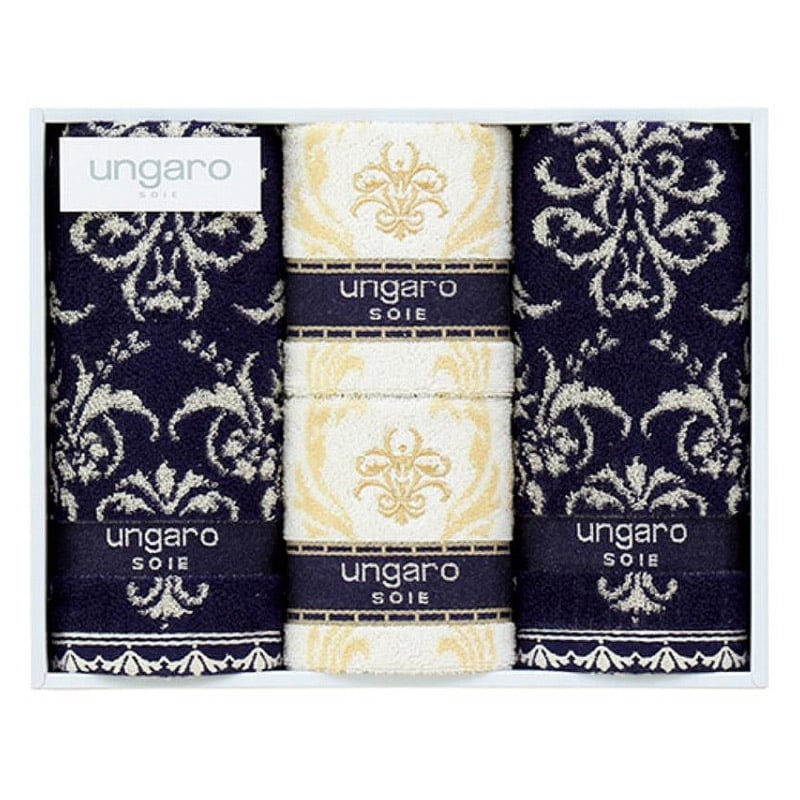 ウンガロ ソワ Uサファイア タオルセット 4,400円 | 贈答品のまつや