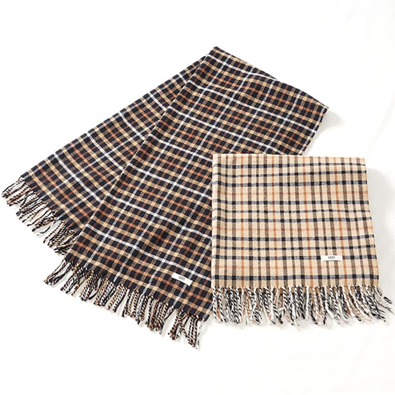 完成品 DAKS ダックス ウールひざ掛け (ブラック) 8,800円 | 贈答品の 布団・毛布