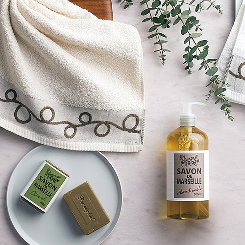 サボン・ド・マルセイユ タオル＆ソープセット 5,500円 | 贈答品の