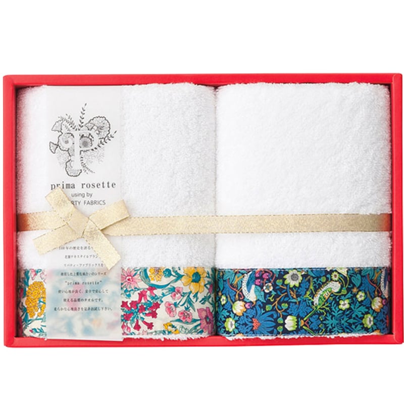 ruth libweさま専用 prima rosette using by LIBERTY FABRICS フェイスタオル2
