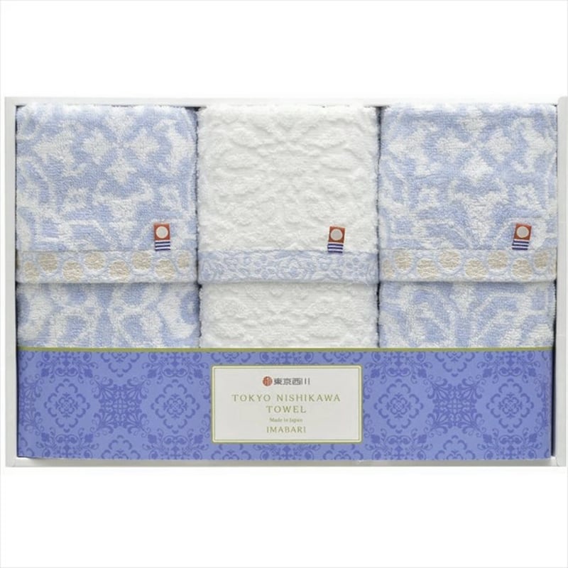 西川 今治製 フェイスタオル3P 3,300円 | 贈答品のまつやオンライン