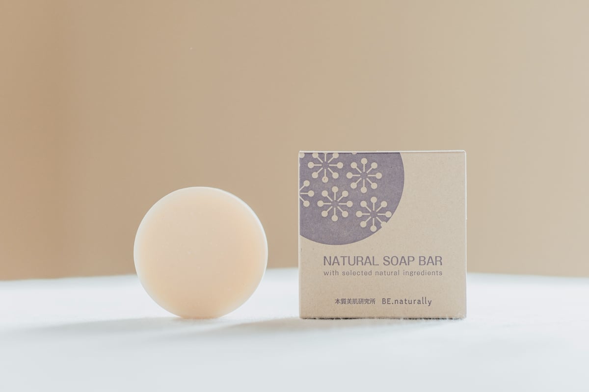 ナチュラルソープバー GENTLE ［敏感・乾燥肌用］ | BE.naturally SHOP