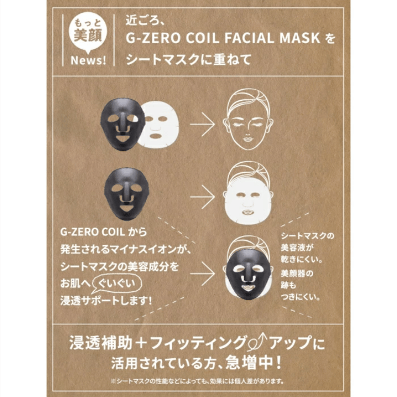G-ZERO COIL ジーゼロコイル フェイシャルマスク | BE.naturally SHOP G-ZERO COIL ジーゼロコイル フェイシャルマスク | BE.naturally SHOP