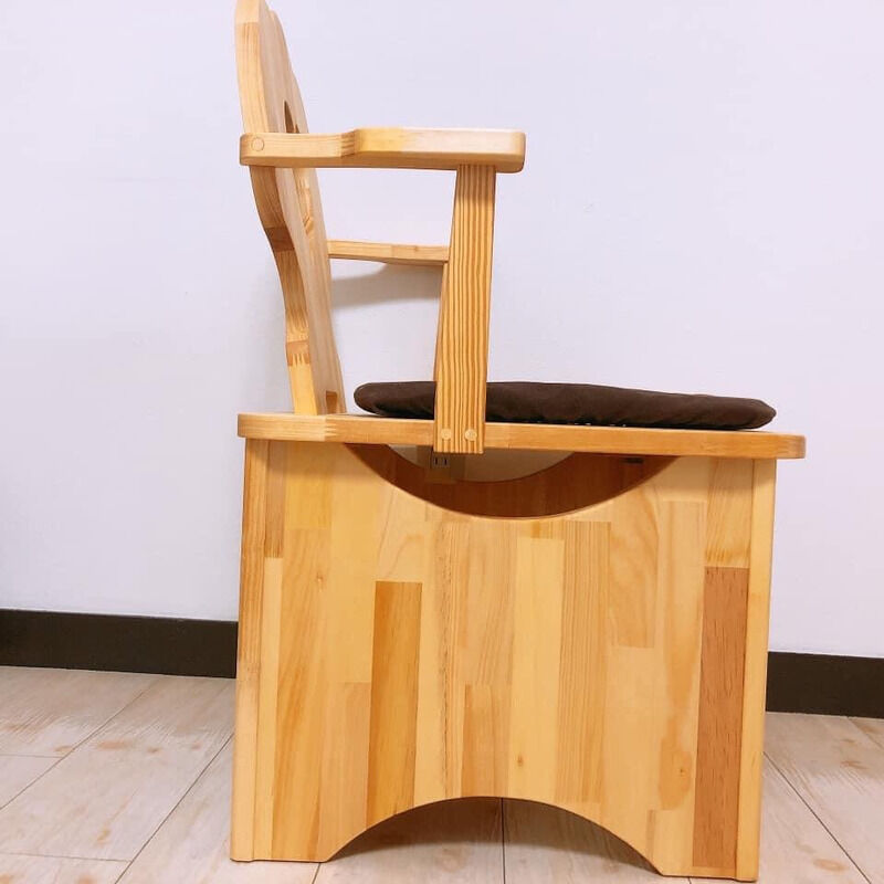 ハートの背もたれ肘付き究極のよもぎ蒸し椅子セット(付属品 ハートの背もたれ肘付き究極のよもぎ蒸し椅子セット(付属品
