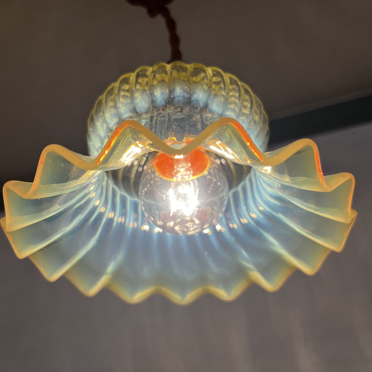 壁に映りこむ光の影が美しすぎるヴァセリンLamp シェード | WINDSOR