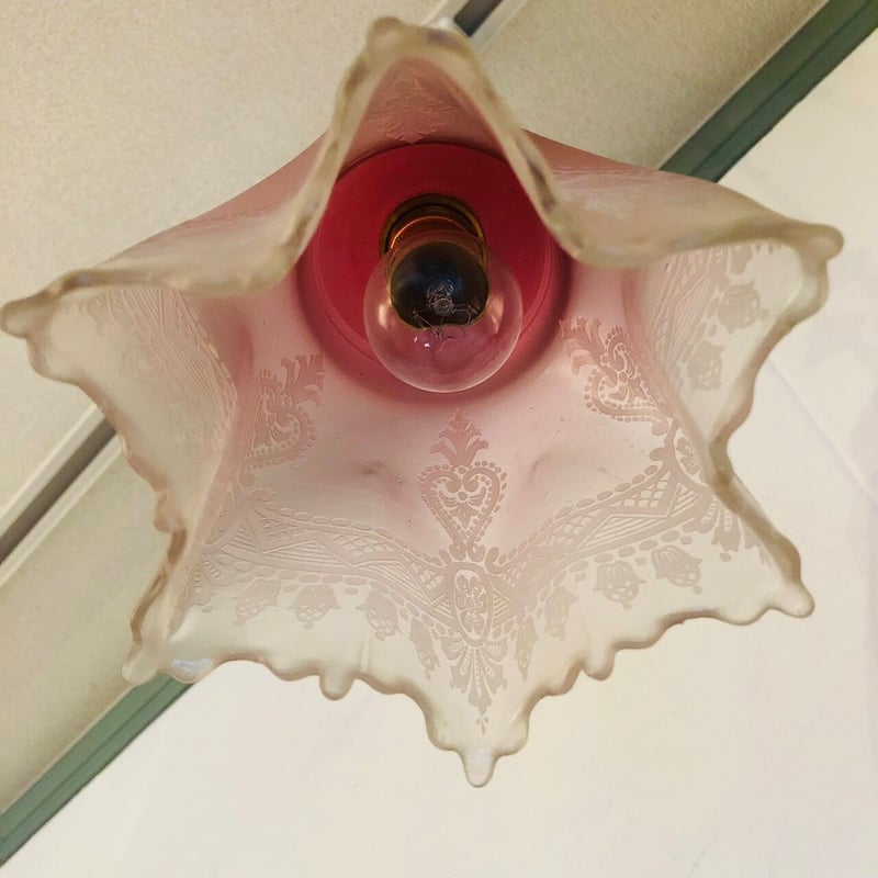 アンティークレースのような模様が繊細で優雅に表現されている