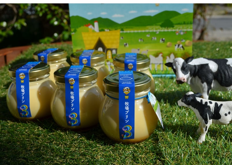 大人気!!】牧場プリン3 (6個入り) | FLYINGCOW