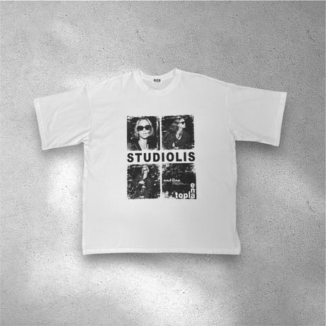 スリットプリントTシャツ