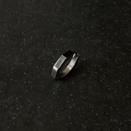シルバーフープピアス（片耳用）
