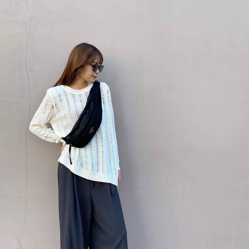 テープヤーンスリットトップス | Alt due