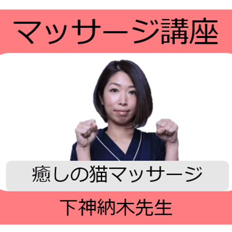 愛猫ちゃんに「癒しのマッサージ」講座