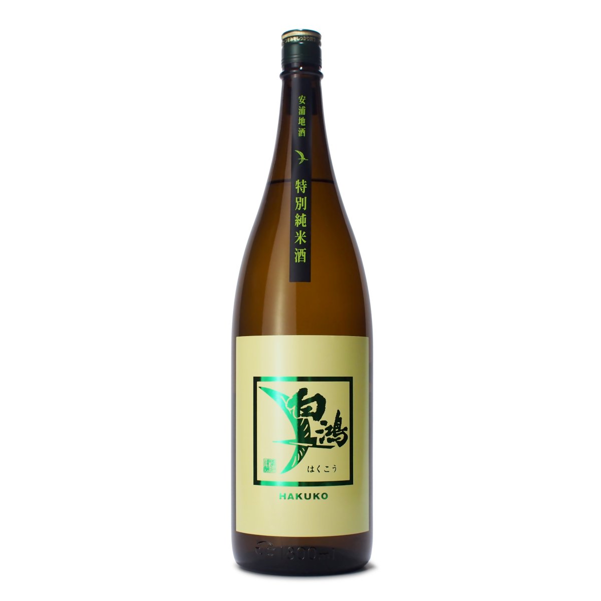 白鴻 特別純米酒《緑ラベル》 1800mL | 「白鴻」盛川酒造 白鴻 特別純米酒《緑ラベル》 1800mL | 「白鴻」盛川酒造