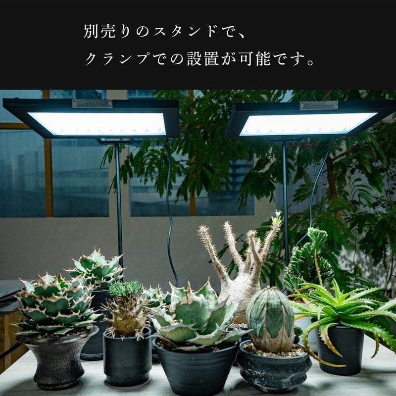 ROKI350 パネルライト　① 植物育成LED ROKI‐350 100W】(ロキ) パネルライト 超高演色 植物育成用照明