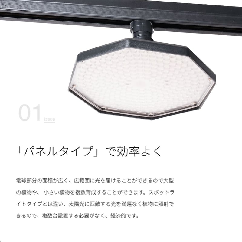 Rky ROKI-Octagon-50W 2機 パネルライトROKI-Octagon-50W 調光