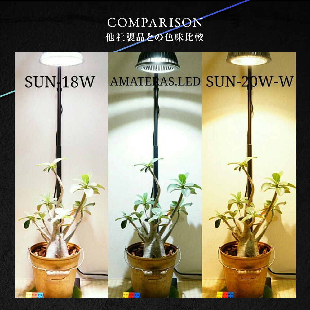 【NEO AMATERAS LED 20W】植物育成LED 太陽光LED