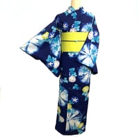 撫松庵 セオα 唐獅子牡丹 浴衣 夏着物 | 和gen