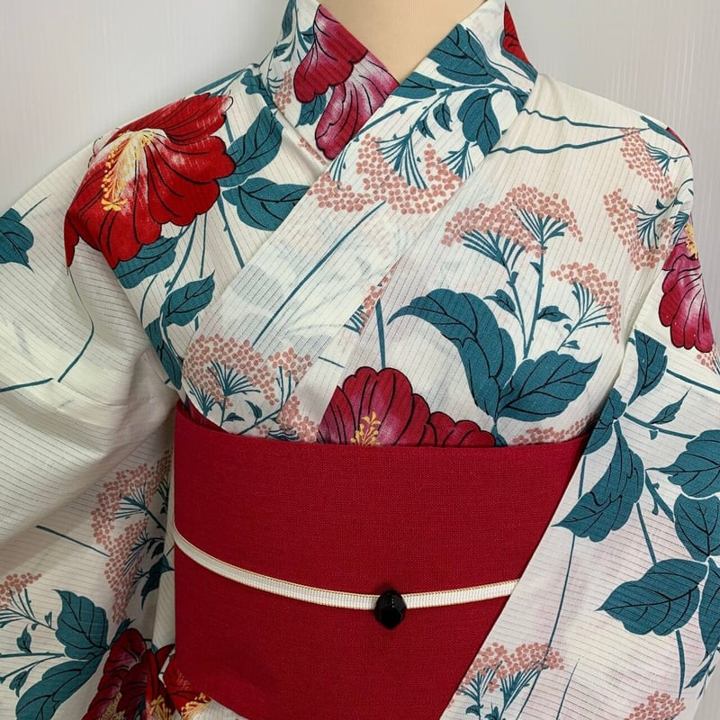 浴衣　ふりふ(そしてゆめ) 楽天市場】浴衣単品「 注染 菊 」公式 ふりふ 浴衣 そしてゆめ