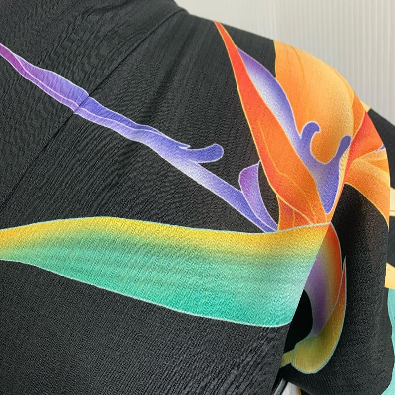 撫松庵 セオα 着てみてわかる 付下げ風 ストレリチア | 和gen