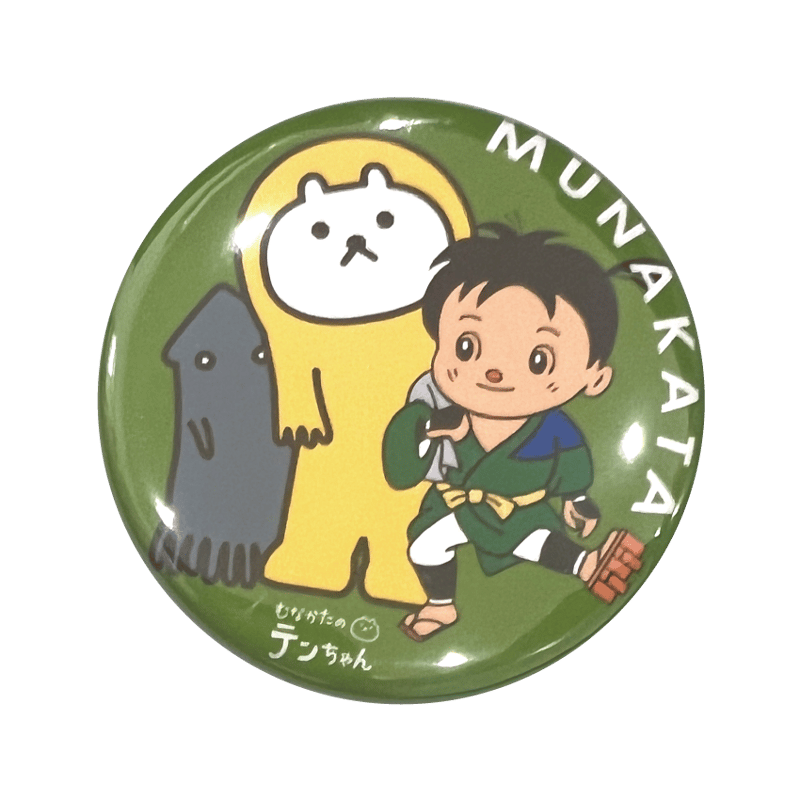 38mm缶バッジ【正助さんコラボ品】 | むなかたのテンちゃん STORE
