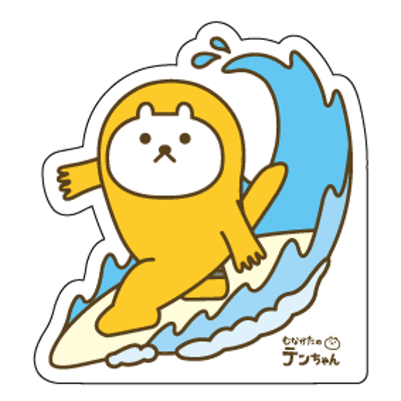 ステッカー 防水＋UV＋PP加工品 005 | むなかたのテンちゃん STORE