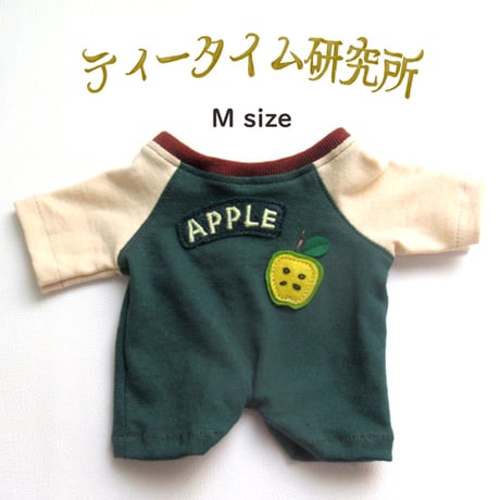 Mサイズ　リンゴのロンパース　size M apple rompers