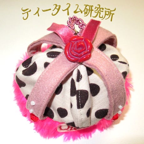 Sサイズ　ピンクの王冠お帽子