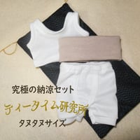 Sタヌタヌサイズ　究極の納涼セット　4点
