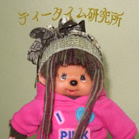 Sサイズ　変身ヘアバンド&リボン　茶系