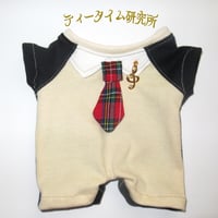 Mサイズ　ネクタイロンパース