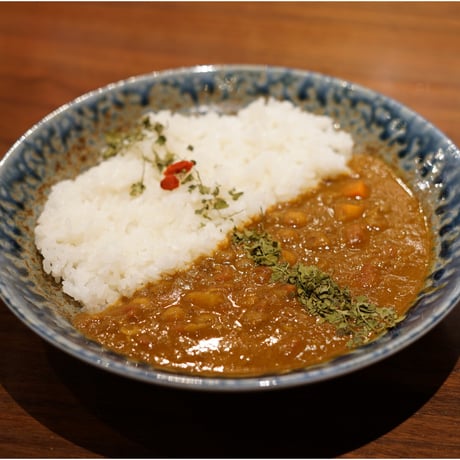 [冷凍] V3.２種お豆とたっぷり野菜の薬膳カレー[ヴィーガン/ベジタリアン対応]（２食分）（麻布十番薬膳カレー新海）