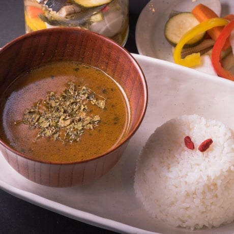 [冷凍] S. スリランカ風薬膳スープカレー[グルテンフリー/ローオイル（２食分）]（麻布十番薬膳カレー新海）