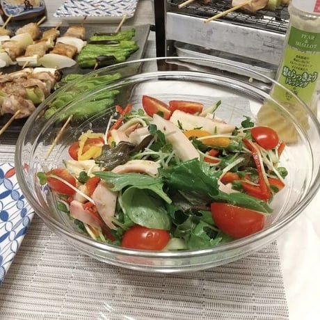 梨とらっきょうで作った 梨ドレ（田畑商店）