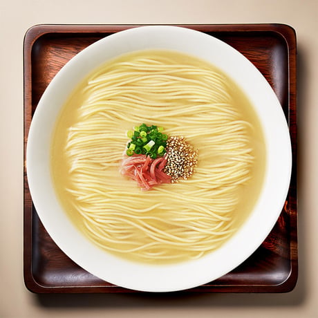 神の白糸 井上製麺 神らーめん とんこつ風ベジ（二人前×2袋）
