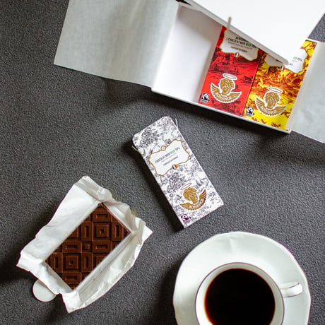オーガニックダークチョコレート【Cacao 70%】コテクール Mini Tablettes Set（MAISON BONANGE）