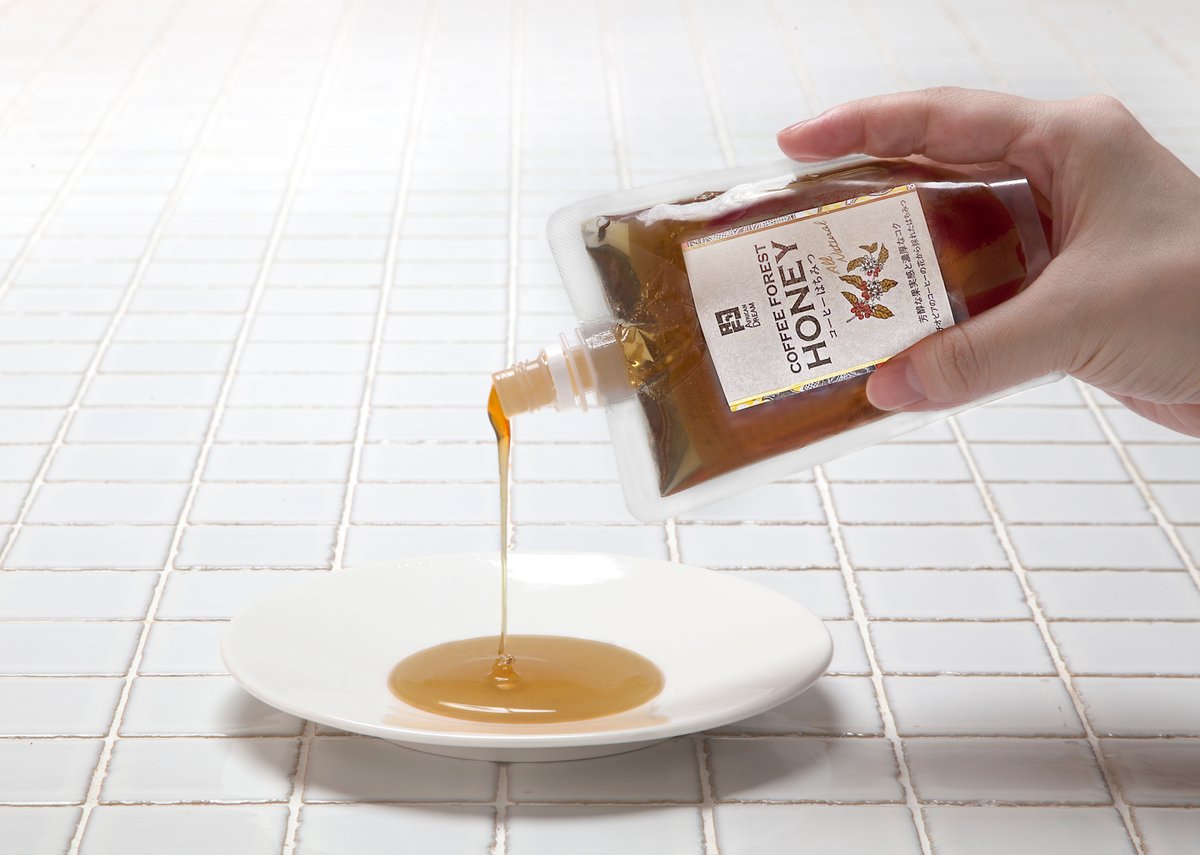 コーヒー原生林の花から採れた完熟「生」はちみつ 「COFFEE FOREST