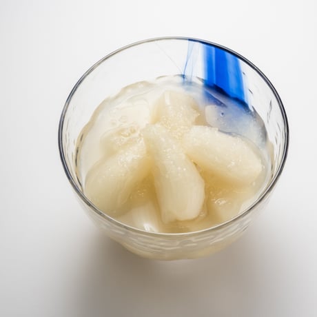 梨のフルーツらっきょう～二十世紀梨の果汁入り・甘酢仕立て～×2袋（田畑商店）