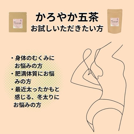 からだ想いの温活ブレンド かろやか五茶（サードウェイ）