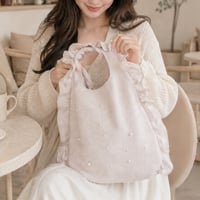 NEWデザイン♪  すぐに発送！  数量限定 フリルショルダーバッグ