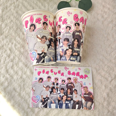 【定形外郵送】ドリンクチケット( SEVENTEEN カップホルダー)