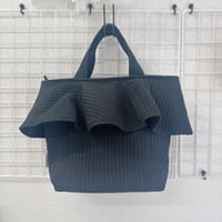 NEW！ すぐ発送♪ 数量限定 フリル ヌビバッグ ブラック