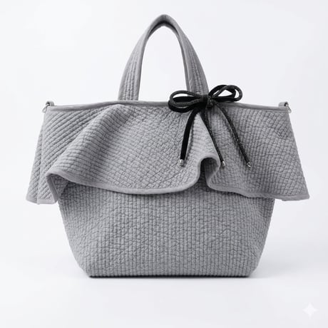 NEWデザイン♪  1次受付 予約販売 2way ヌビフリルトートバッグ bigサイズ マザーズバッグ