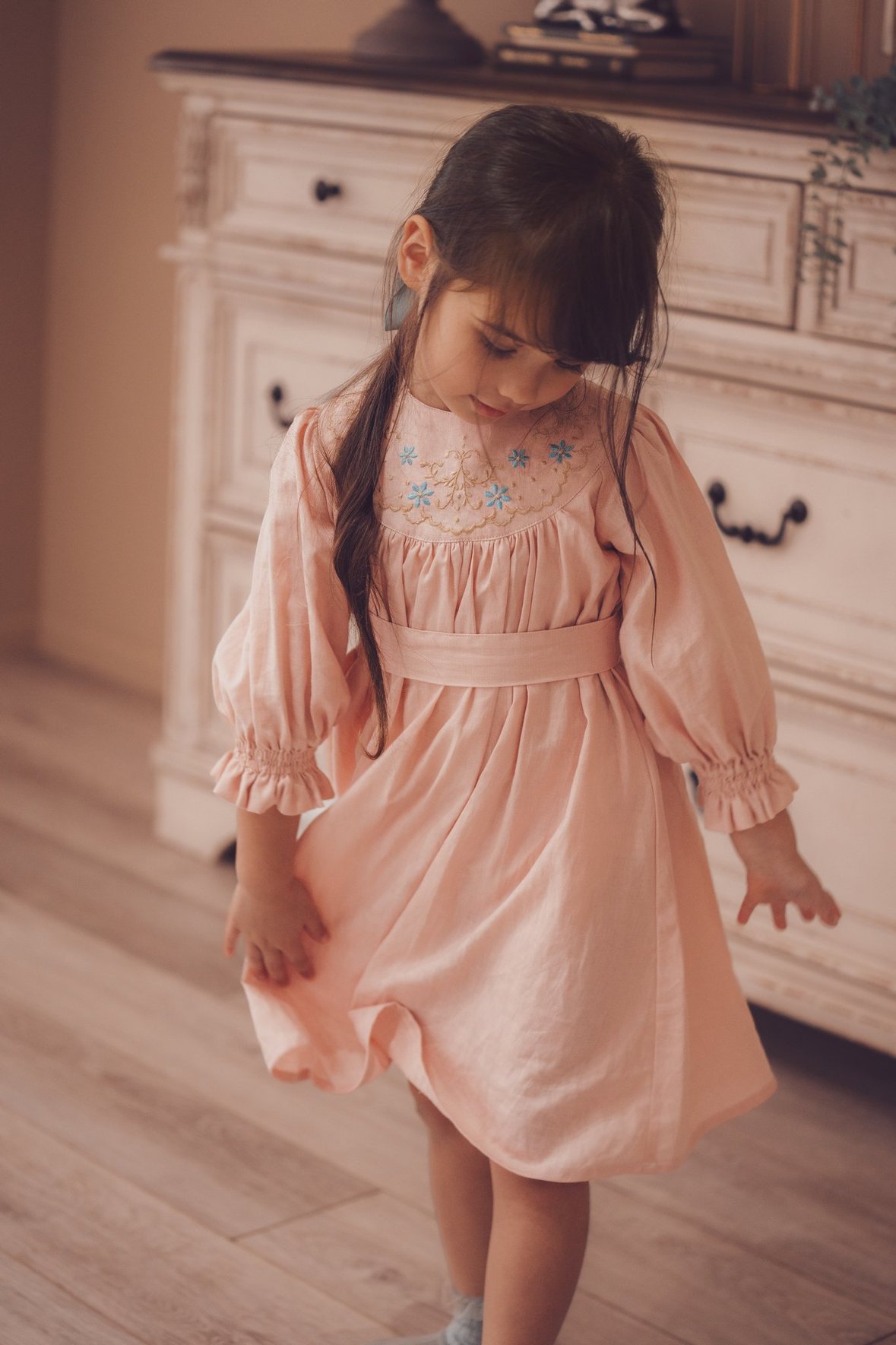 新作Lustre 《pink＆blue》 ベルト付き | atelier-henr