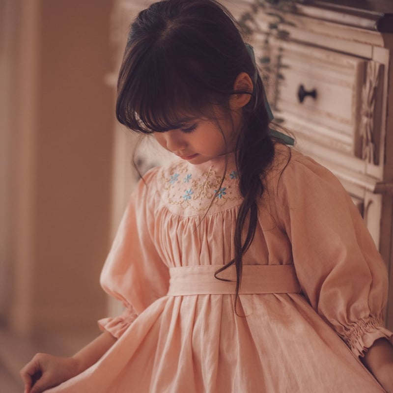 Lustre 《ピンク》ベルト付き | atelier-henriette's STORE