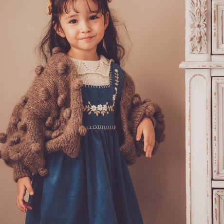 Loulou  スクエアワンピース　　　　《Classic blue》