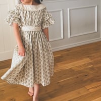 Fiore -double frill dress- ブルーポピー