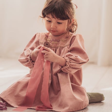 Loulou  長袖ワンピース　　　　　　《Pink》