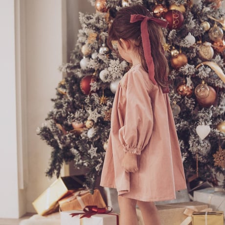 Loulou  長袖ワンピース　　　　　　《Pink》