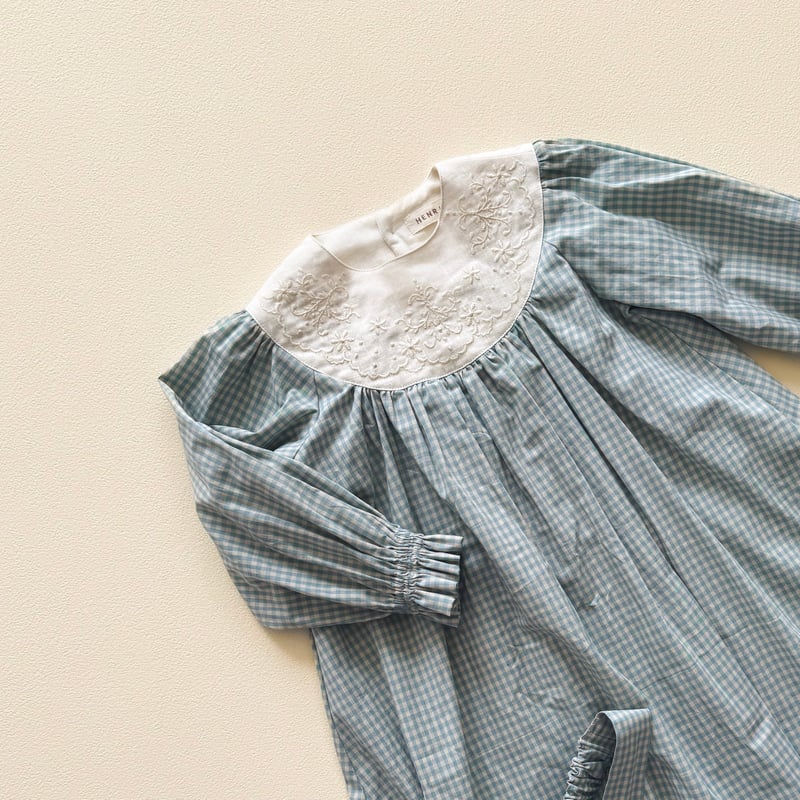 新作 Lustre 《pure white & blue》ベルト付き | atelier-he